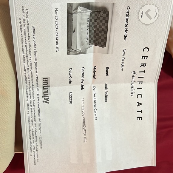 COPY - Louis Vuitton Damier Feliciee w/insert - Picture 7 of 7